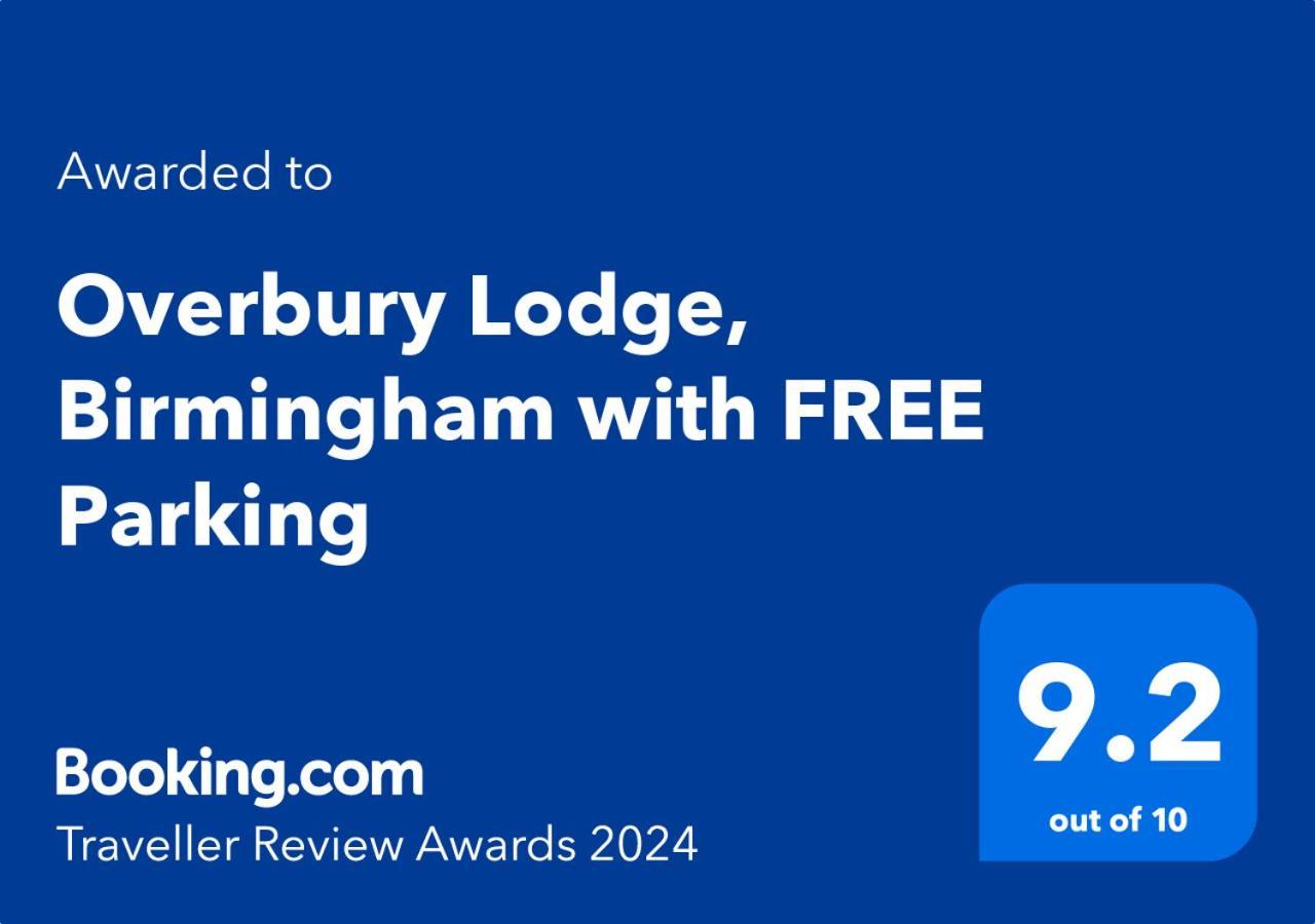 Overbury Lodge, Birmingham With Free Parking Apartment